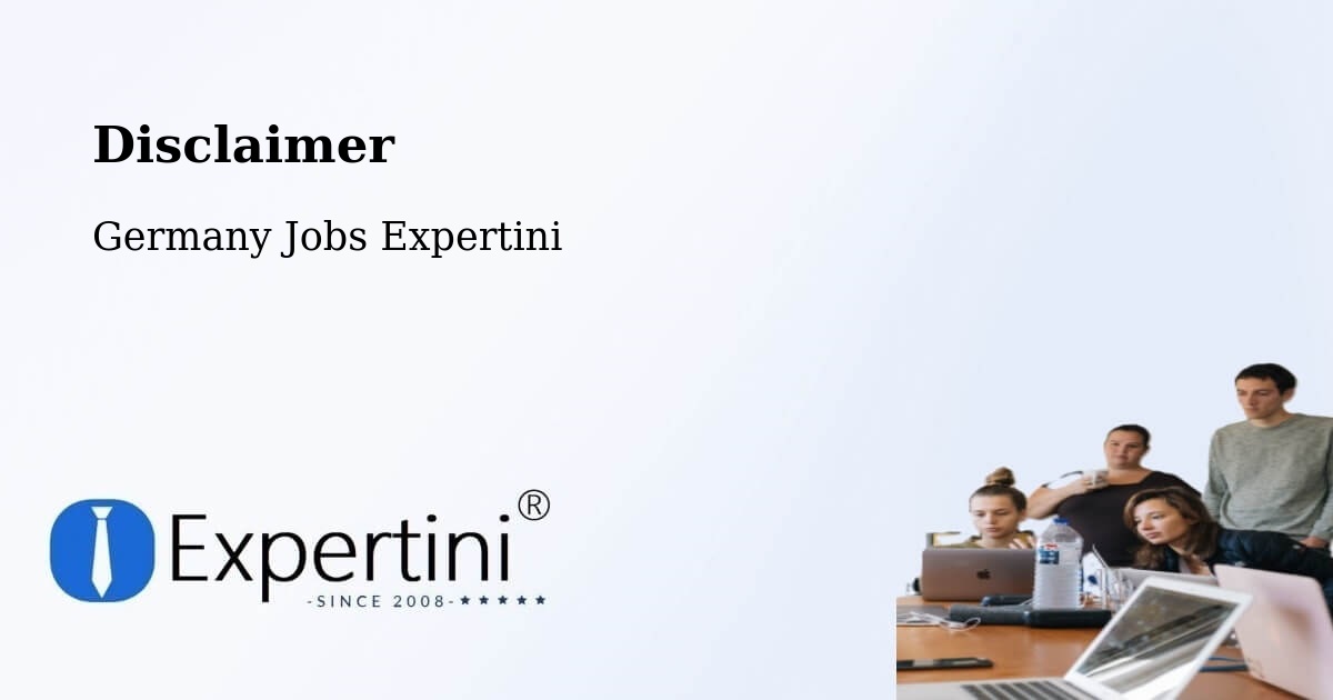 Disclaimer – Winden - Germany Jobs Expertini