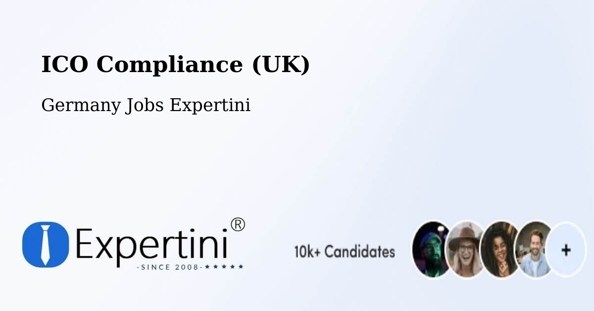 UK Data Protection & ICO Compliance – Winden - Germany Jobs Expertini