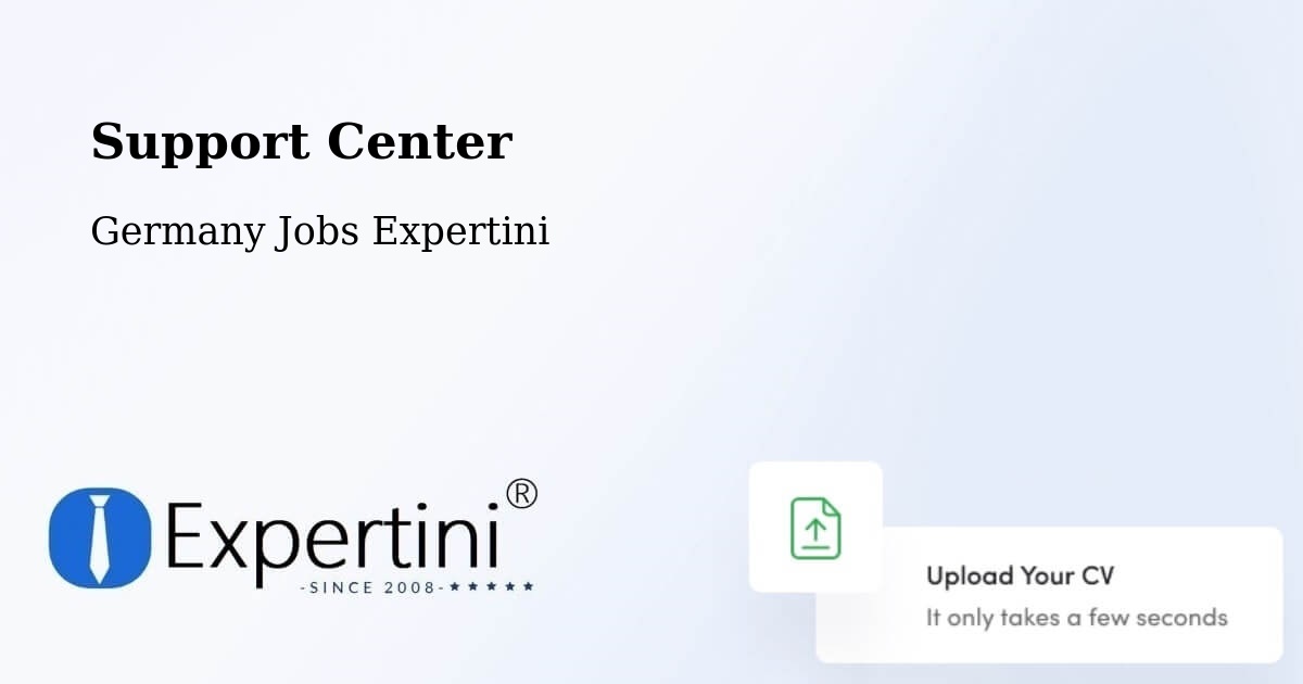 Support Services – Winden - Germany Jobs Expertini